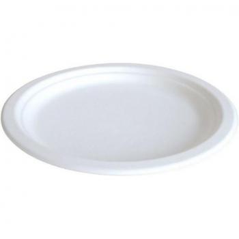 Braun+Company Pappteller – 10 Stück – Einweg‑Party‑Teller – Ø 26 cm – By Nature