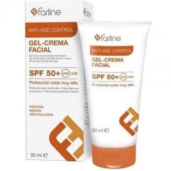 Farline Antiage Control Gel-Crema Facial SPF50+, 50 Ml