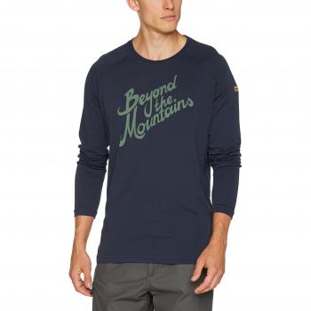 Maloja Genuam T-Shirt Hombre Azul Mountain Lake