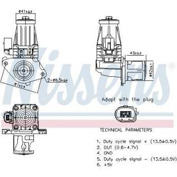 NISSENS Vanne EGR 98377