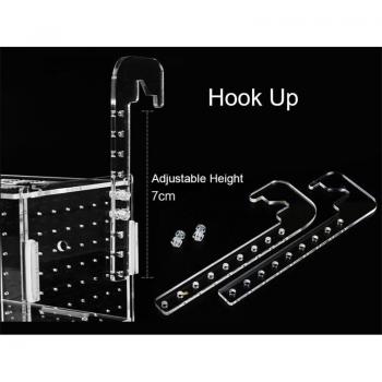 Single and Double Grid Acrylic Incubator for Fish