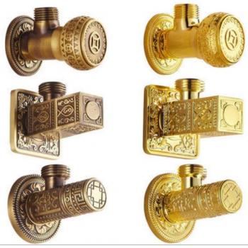 Vanne d'angle G1/2x1/2 pour accessoires de salle de bains