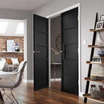 JB Kind Metro Black Fully Finished Internal Door 1981 x 610 x 35mm