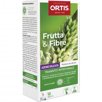 Ortis Frutas & Fibras Acción Suave 12 Sticks