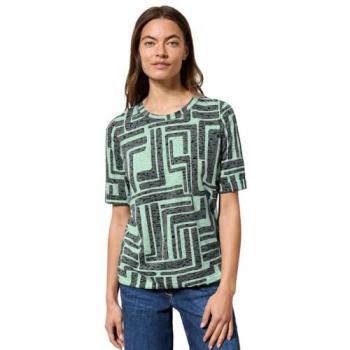 Éclat Vert-Blanc – T‑shirt L