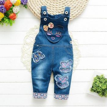DIIMUU Kleinkind Denim Overall 1-4 Jahre