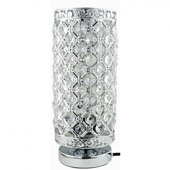 Modern Chic Crystal Nightstand Lamp