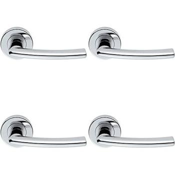 Chrome Rose Oval Loop Bars