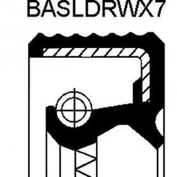 CORTECO Ring Seal for Differential, Size: 42 x 58 x 9 x 16 mm