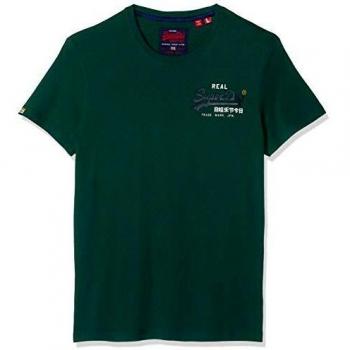 Superdry T-shirt Racer Vintage Logo Vert 2XL Homme