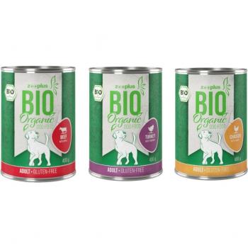 Mix Bio Zooplus – Pâtée 6 portions de 400 g
