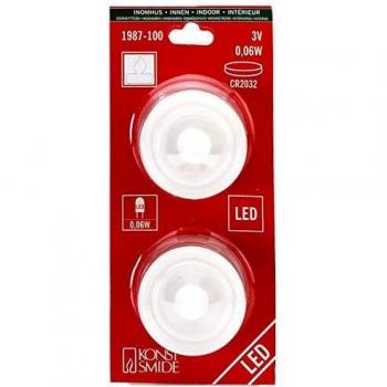 LED Teelicht 2er Set von Konstsmide