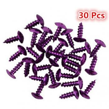 Tornillos Universales Moto 30 – 6 Colores para Montaje Seguro
