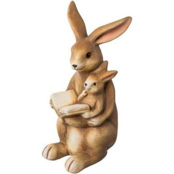 Lustiger Osterhase aus Keramik, Höhe 22,5 cm
