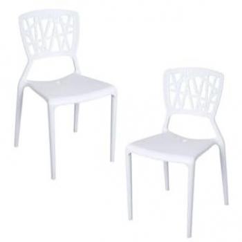 Set Delta 2 piezas, acabado blanco – Regalos Miguel