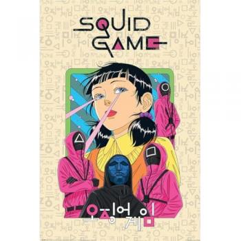 Squid Game – Seoyoung Maxi Poster – Farbexplosion Onesize