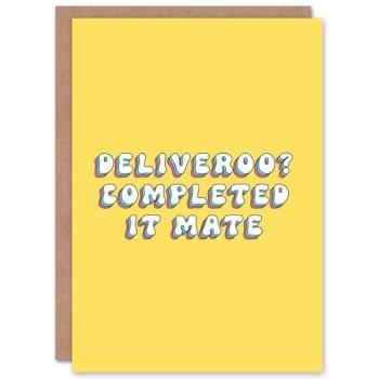 Fun Foodie Birthday Note