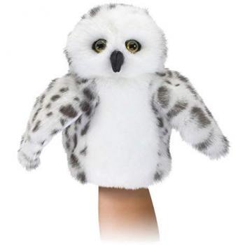 Little Snowy Owl Handpuppen-Version von Folkmanis