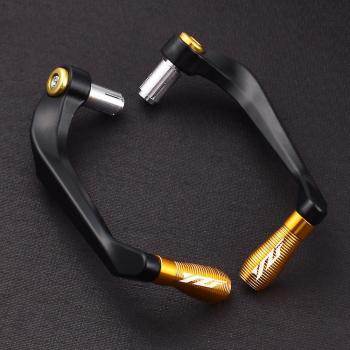Levier de Direction Moto Poignée Protection Freins & Embrayage Yamaha R1/R6 2005‑2013 Gold‑A