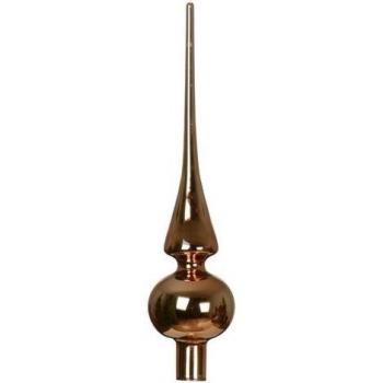 Glas Piek in Pekannoot Bruin, 6 × 26 cm – Decoris