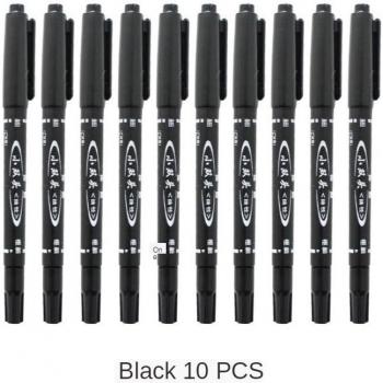 UltraVivid Waterproof Oil Marker Kit – 10 Colorful Pens