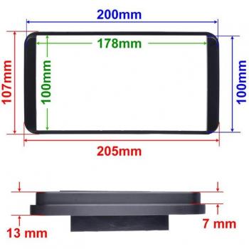 Seicane 2003-2006 Toyota Corolla Double Din Stereo Installation Kit