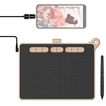 Tablette Graphique Parblo Ninos M 9 x 5 Pouces 8192 Niveaux