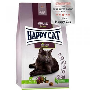 HAPPY CAT Supreme Sterilised Adult Weide-Lamm Katzentrockenfutter