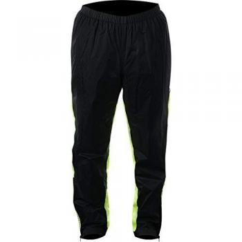 Traje impermeable Alpinestars Hurricane negro/amarillo fluo
