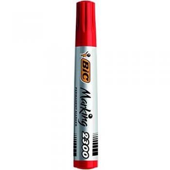 Marqueur Rouge Indélébile Bic