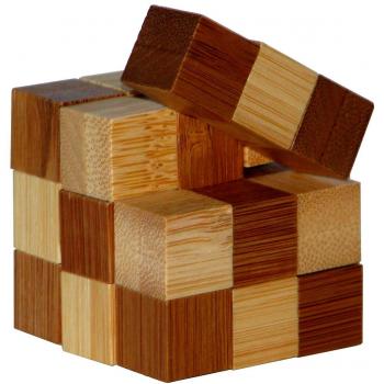 Bambus Schlangen Puzzle 3D
