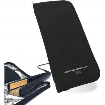 Hair Straightener Heat Resistant Mat & Pouch