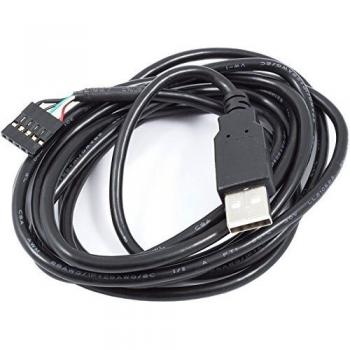 Aquacomputer Câble USB A vers connecteur femelle 5 broches 200 cm