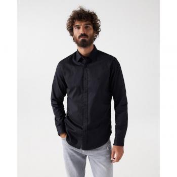 Camisa slim negra de Salsa Jeans
