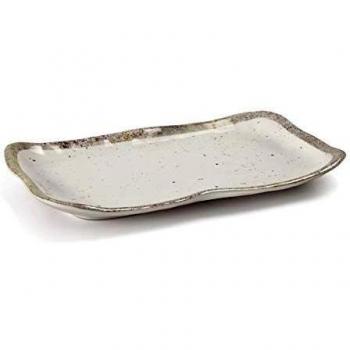 Rectangular Melamine “Earth” Tray by Lacor – 29 × 17.5 × 3 cm