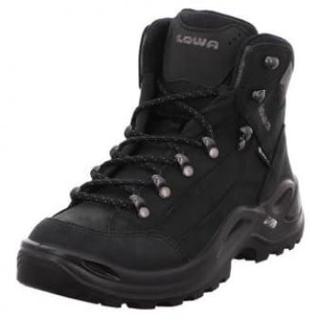 Lowa Donne Scarponi Renegade Gtx Mid Nero Scuro 41.5