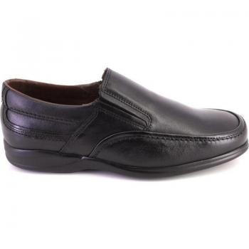 Calzado BAERCHI 1931: mocasines negros de piel premium para hombre
