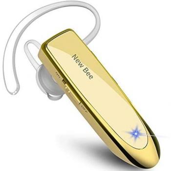 Kit mains libres Bluetooth New Bee V5.0 avec capture vocale claire pour iPhone/Samsung/Huawei/Sony