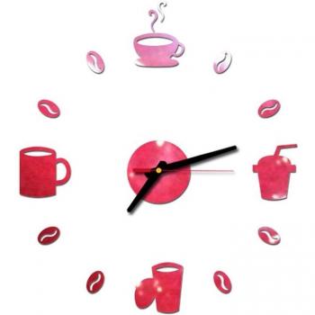 Mural Reloj 3D con Pegatinas
