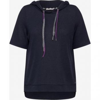 Cecil Hoodie mit Feinstrickdesign