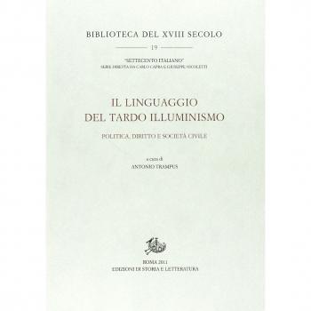 Il linguaggio del tardo Illuminismo. Politica, diritto e società civile