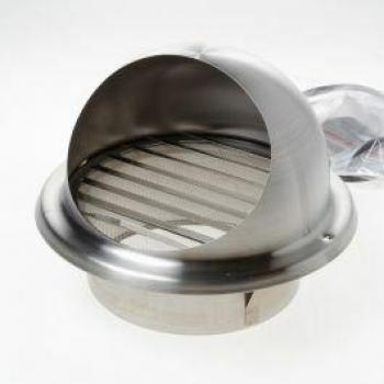 Gavo Bolrooster RVS Rond 213mm Aansluitdiameter 150mm