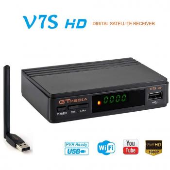 GT MEDIA V7S HD DVB-S2 Receptor de TV por Satélite