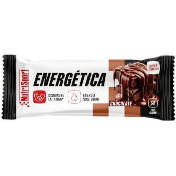 Barre énergétique à la cacao NutriSport – 49 g, lot de 24