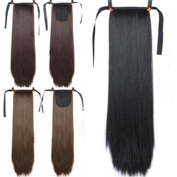 Parche de Cabello Sintético para Colas con Cordón y Pinza