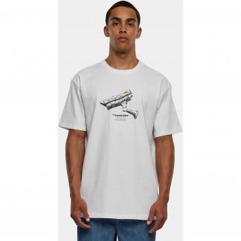 Mister Tee CCTV Short Sleeve T-Shirt White Male Size 5XL