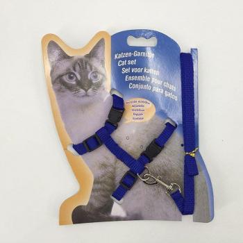 Nylon-Traktionsleine für Katzen und Hunde mit Halsband