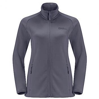 Fleecejacke JACK WOLFSKIN BAISELBERG FZ W Gr. S (36), grau (dolphin), Damen