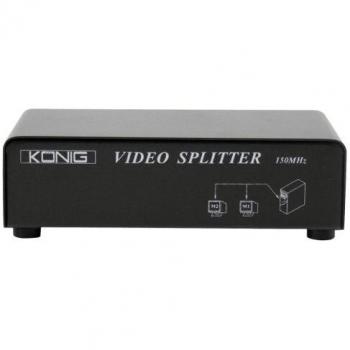 CMP-SWITCH91 Splitter VGA 2 Uscite Nero