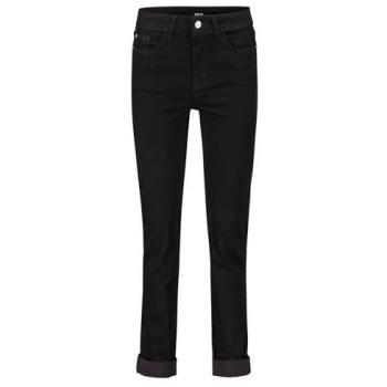 Zero Damen Slim Fit Jeans 5-Pocket Schwarz Größe 44
